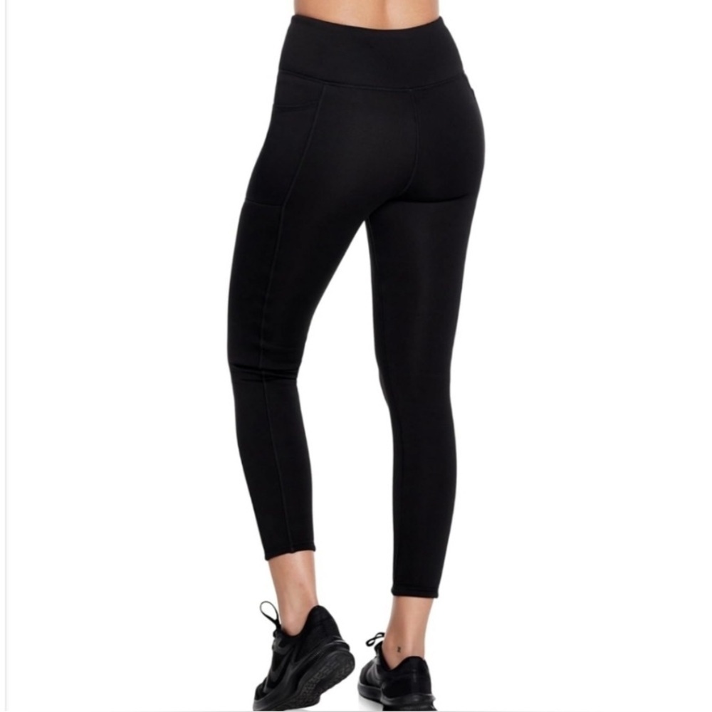 Kyodan Outdoor Women's Black Fleece Lined Stretch Leggings NWT - XS - Picture 7 of 14